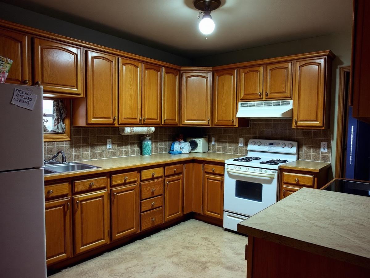 Burlington Kitchen Transformation — before